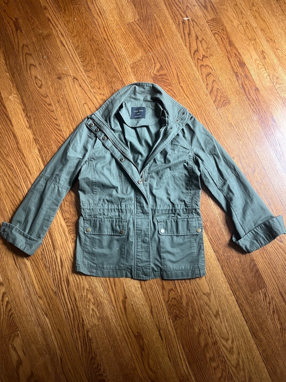 Casual Women's Olive Utility Jacket - Unknown Brand